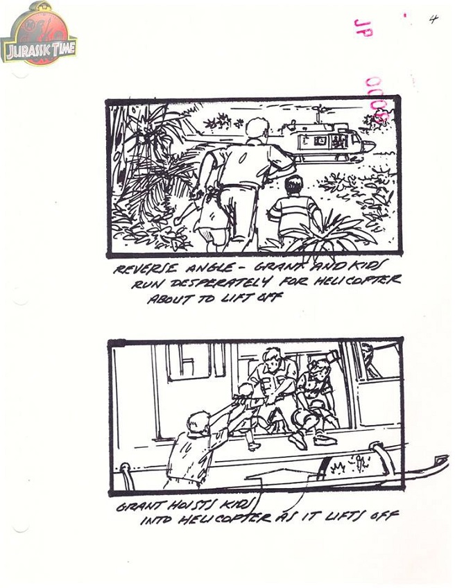 Jurassic Park Ending