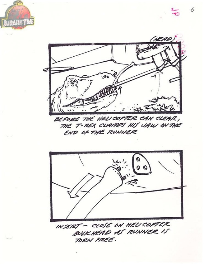 Jurassic Park Ending