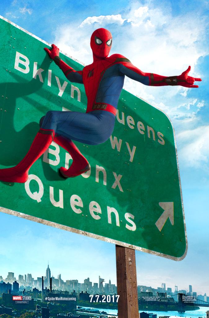 spiderman homecoming poster