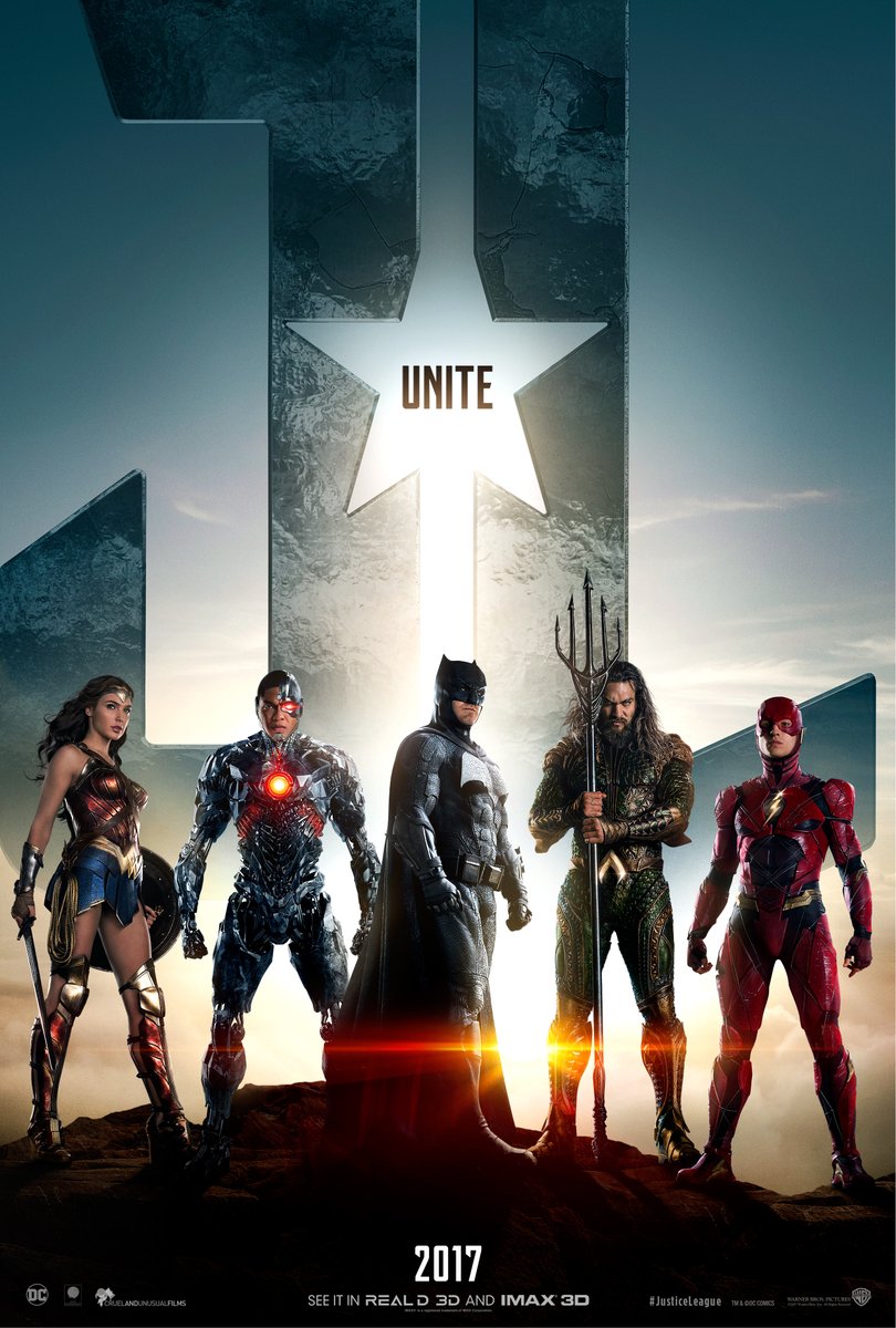 justice league poster unite