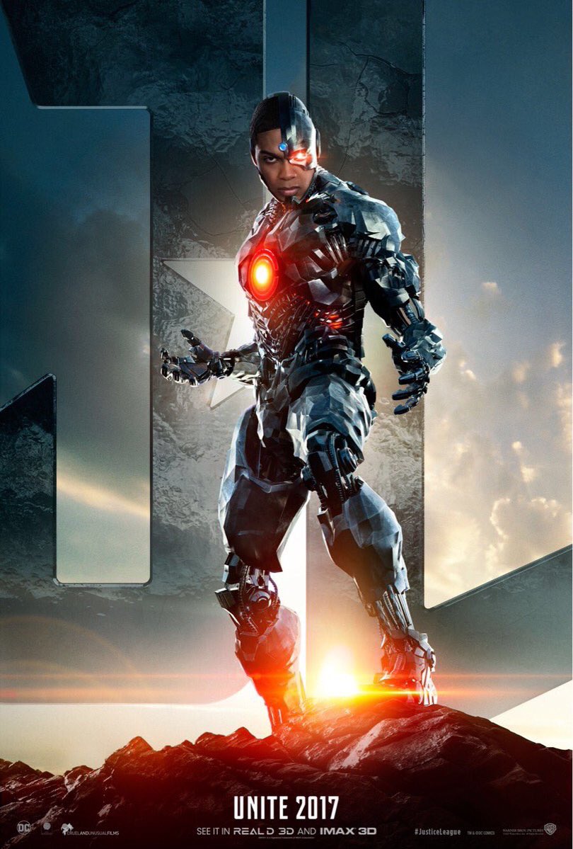 cyborg justice league poster