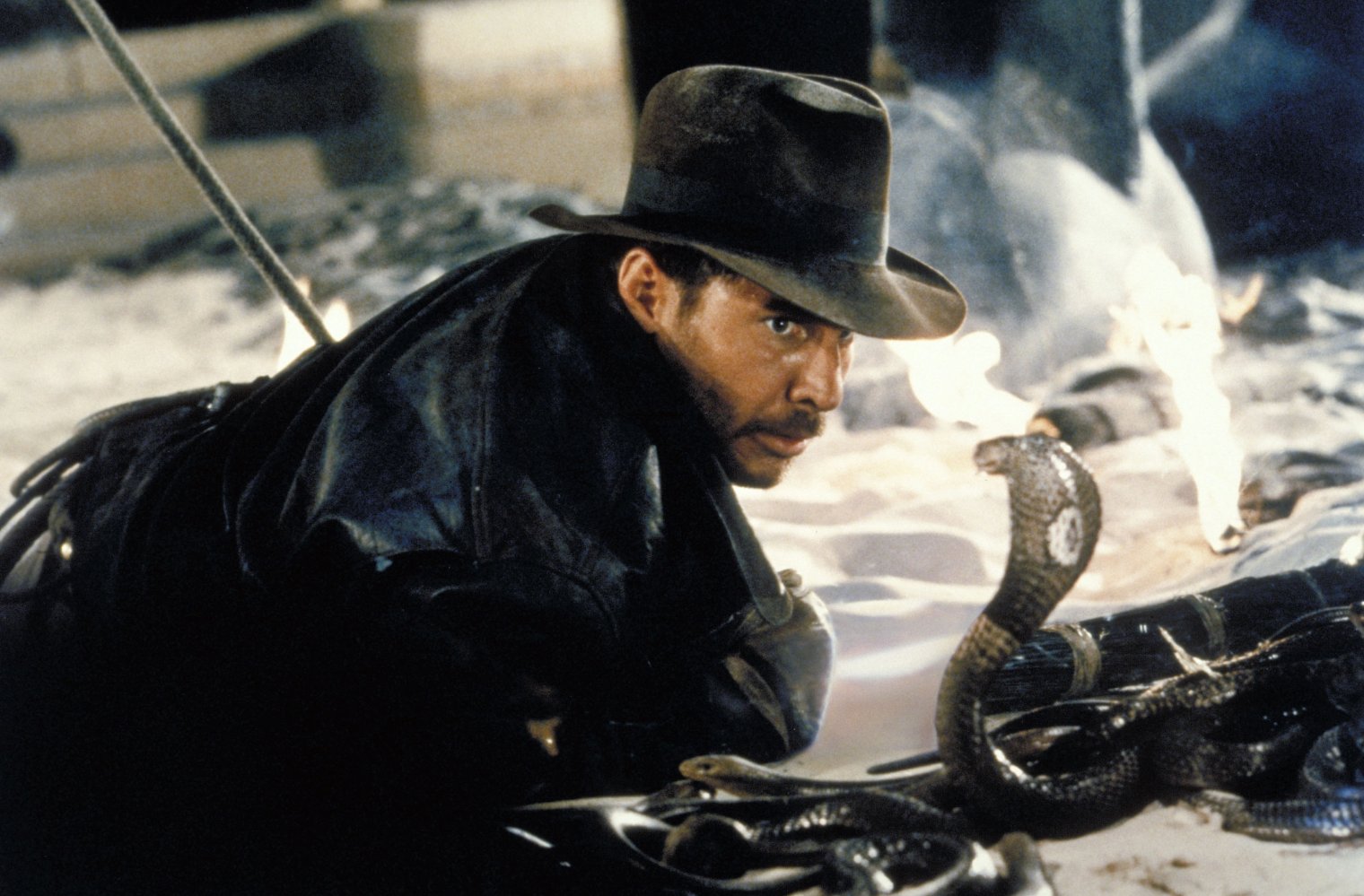 Harrison Ford in Raiders of the Lost Ark (1981)