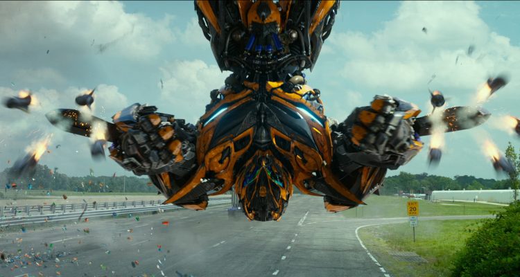 Bumblebee in TRANSFORMERS: AGE OF EXTINCTION, from Paramount Pictures.