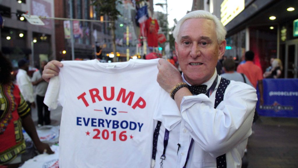 Roger-Stone-holding-Trump-t-shirt-web2