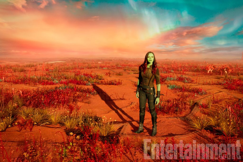 Guardians Of The Galaxy Vol. 2 Gamora (Zoe Saldana) Ph: Film Frame ©Marvel Studios 2017