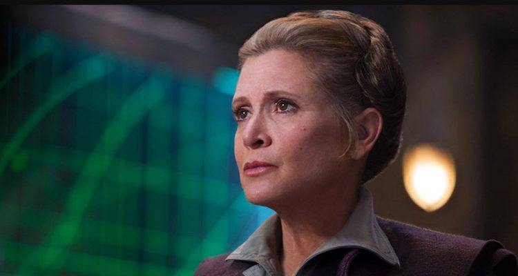 princess leia general organa star wars episode 9 carrie fisher