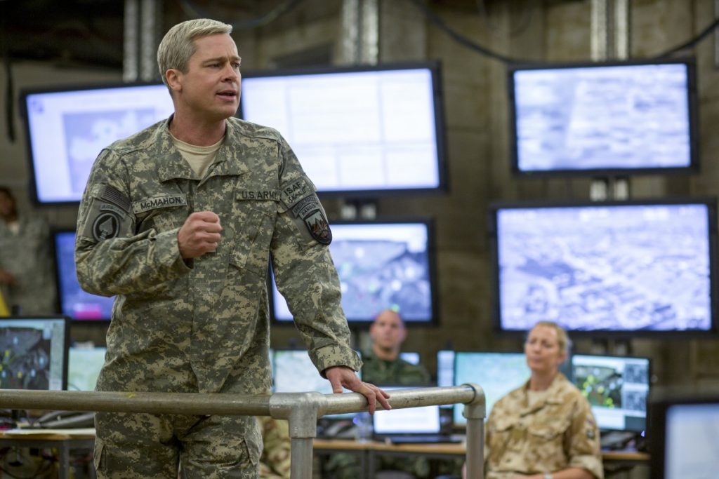 war-machine Brad Pitt