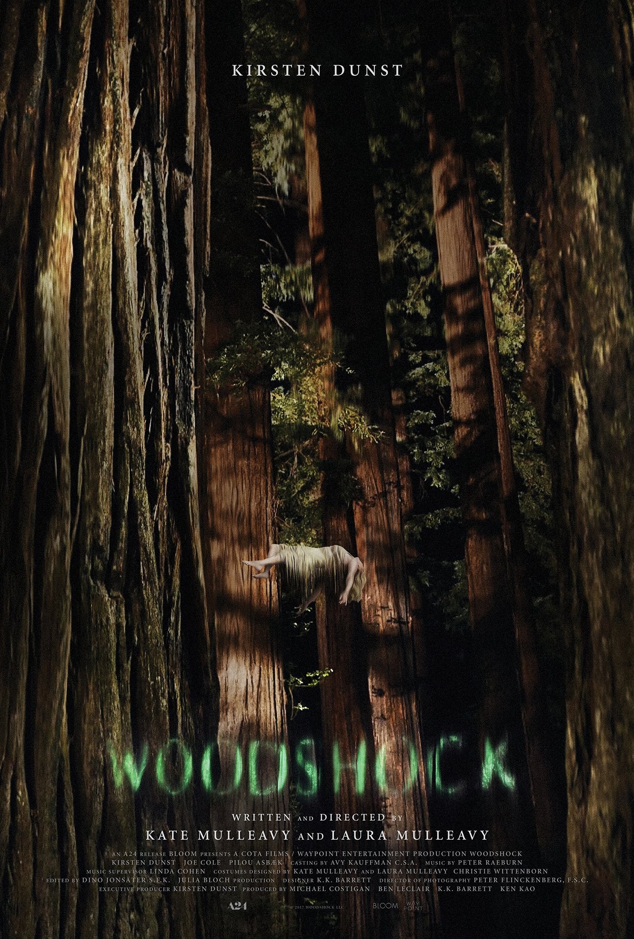 woodshock a24 poster kirsten dunst