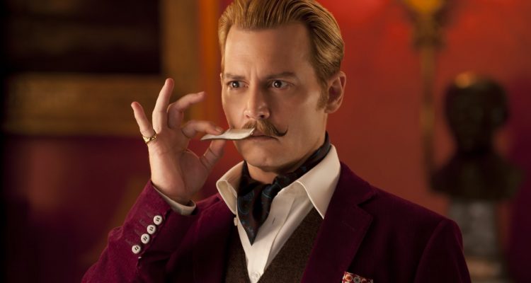 Johnny Depp in Mortdecai (2015)