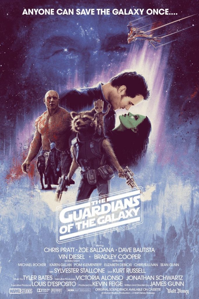 guardians of the galaxy empire strikes back poster