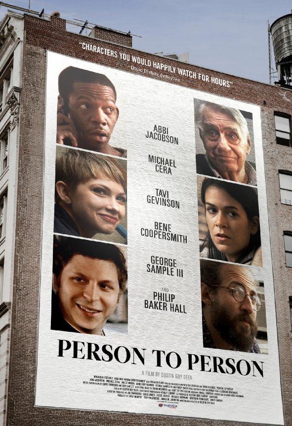 Person To Person Poster