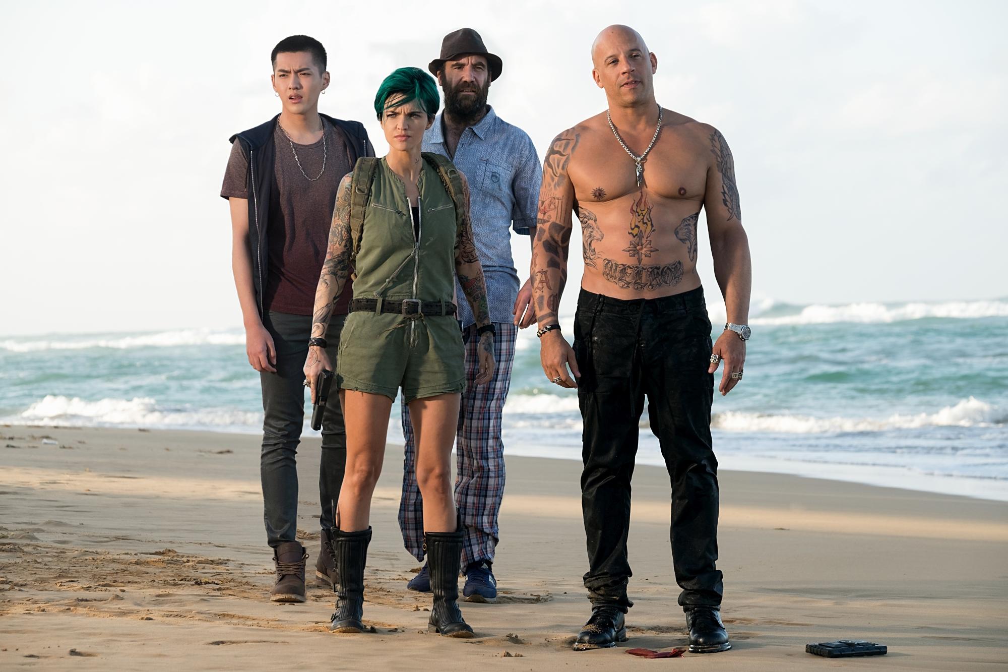 XXX The Return Of xander-cage-mit-vin-diesel-rory-mccann-ruby-rose-und-kris-wu