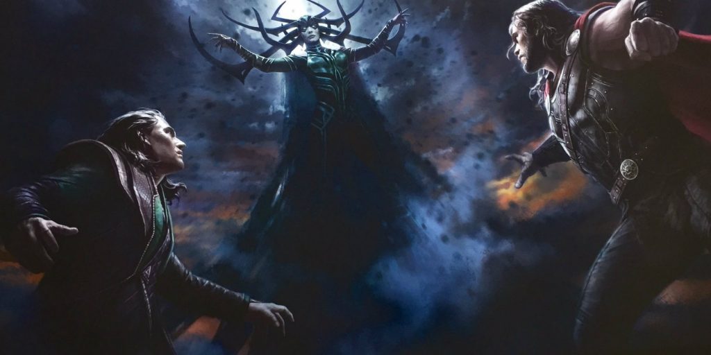 Thor-Ragnarok-Comic-Con-Poster-Hela-Loki