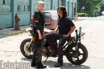 The Walking Dead Season 8, Episode 1 Melissa McBride as Carol Peletier, Norman Reedus as Daryl Dixon†