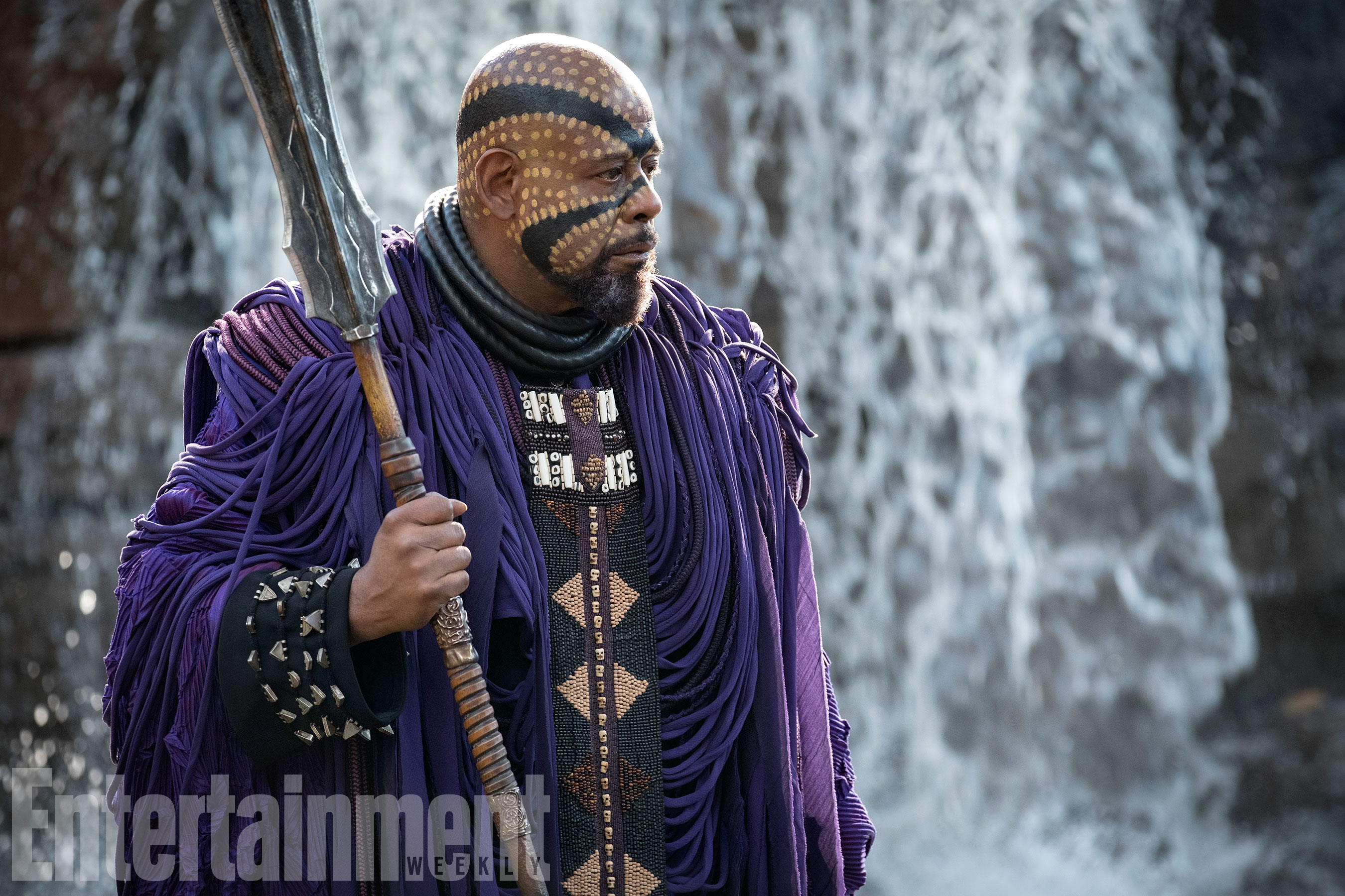 Marvel Studios' BLACK PANTHER Zuri (Forest Whitaker) Credit: Matt Kennedy/©Marvel Studios 2018