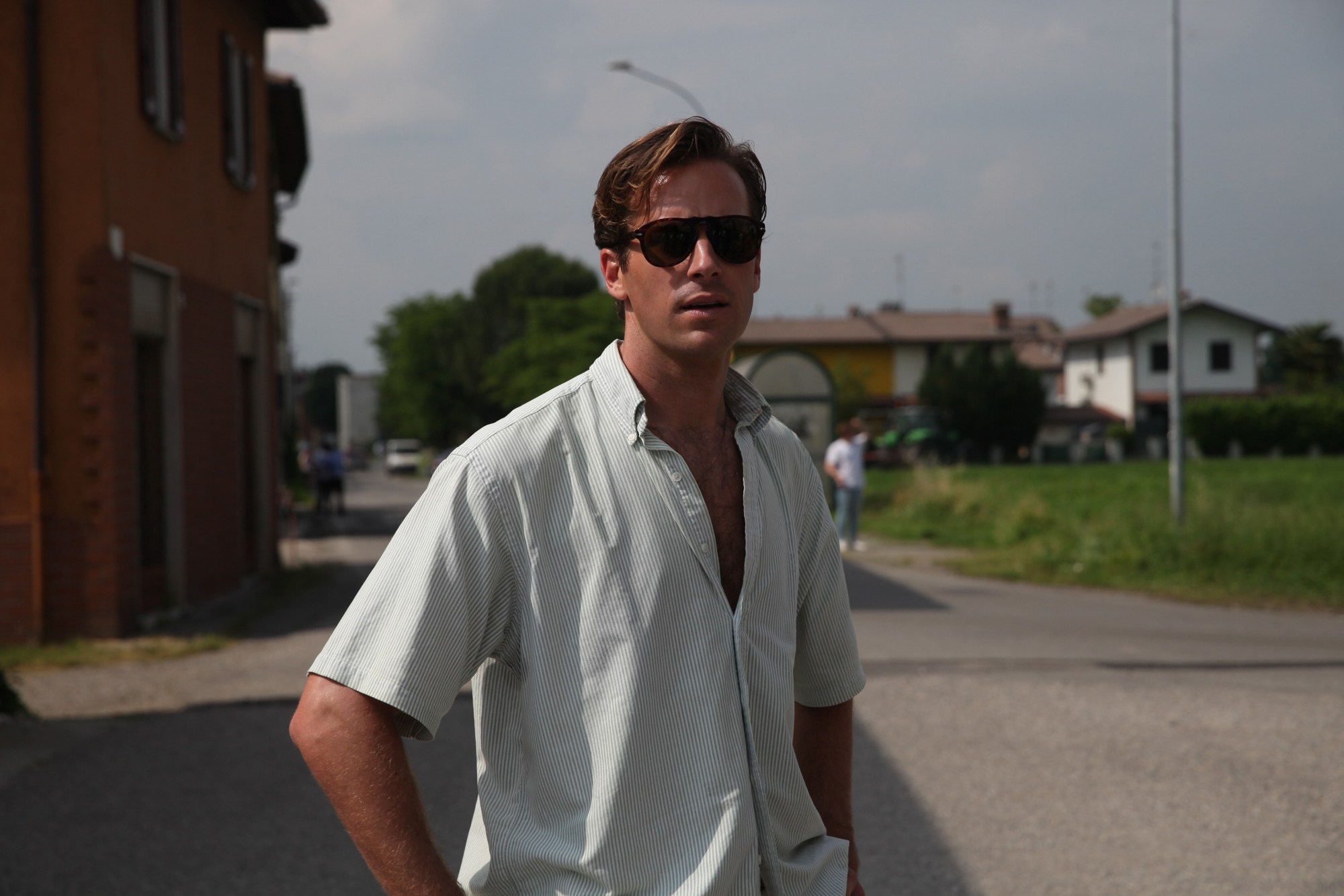 Armie Hammer Tries to Loosen Up Timothee Chalamet in New 'Call Me