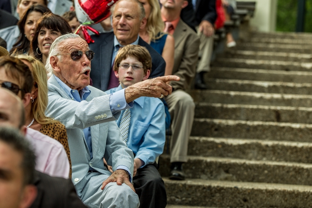 Stan Lee in Columbia Pictures' "The Amazing Spider-Man 2," starring Andrew Garfield and Emma Stone.