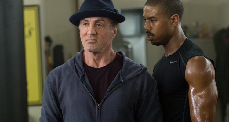 Sylvester Stallone and Michael B. Jordan in Creed (2015)