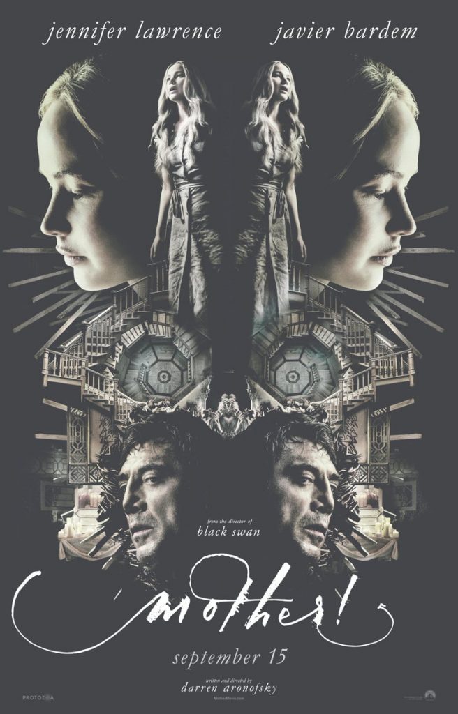 darren aronofsky poster mother jennifer lawrence