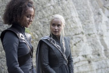 Game of Thrones S7E4 Missandei Daenerys Nathalie Emmanuel Emilia Clarke