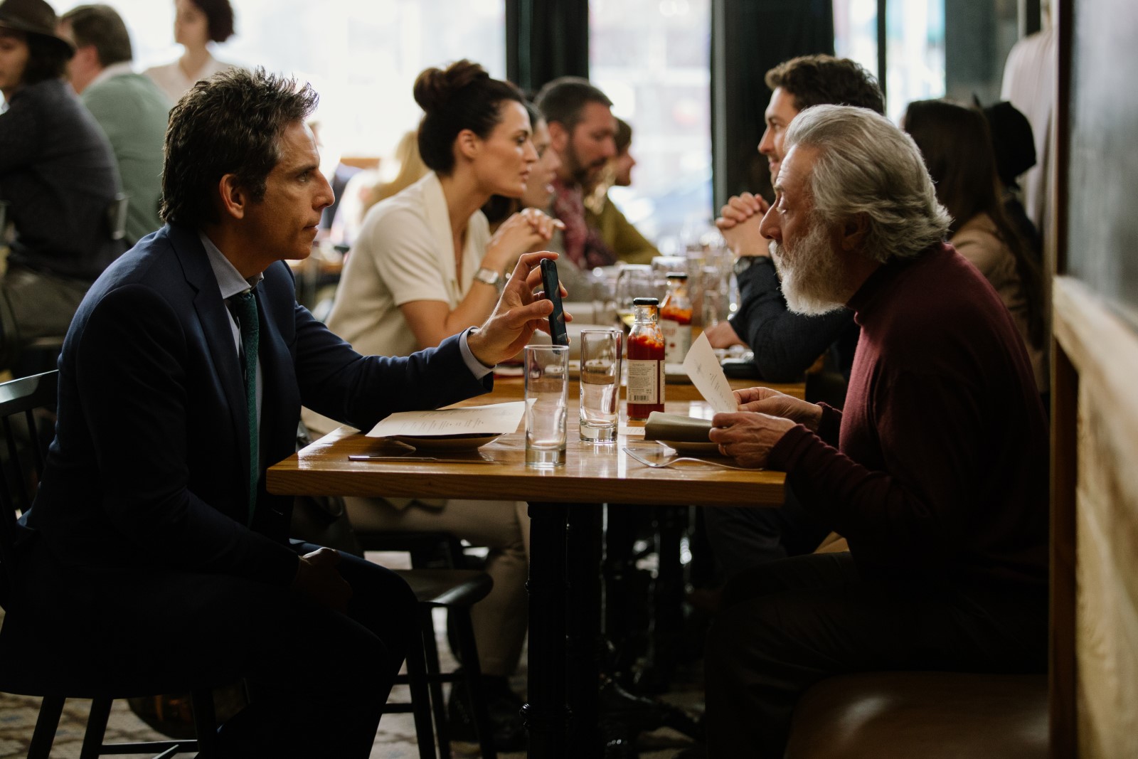 The Meyerowitz Stories Dustin Hoffman Ben Stiller