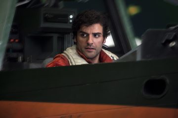 Star Wars: The Last Jedi..Poe Dameron (Oscar Isaac)..Photo: Jonathan Olley..©2017 Lucasfilm Ltd. All Rights Reserved.