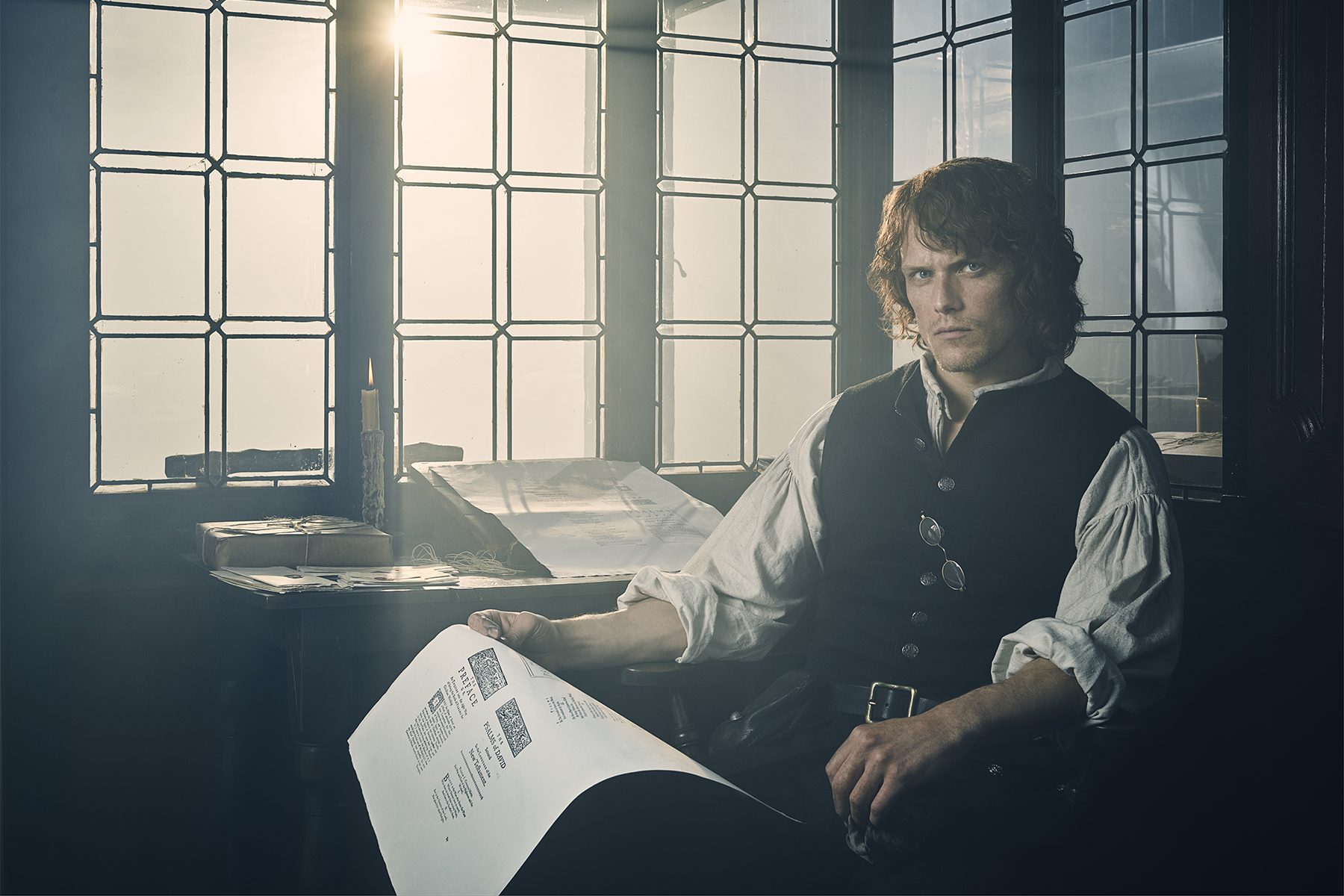 Sam Heughan, Outlander Season 3