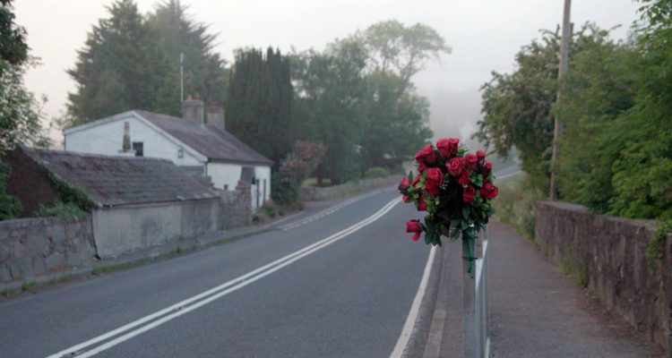 This image released by the Tribeca Film Festival shows a scene from the Alex Gibney film, "No Stone Unturned." Producers of Alex Gibney’s “No Stone Unturned” have pulled the documentary about the 1994 murder of six men in Northern Ireland from the Tribeca Film Festival over legal issues. The film was to premiere April 23 at the festival. (Stan Harlow/Tribeca Film Festival via AP)