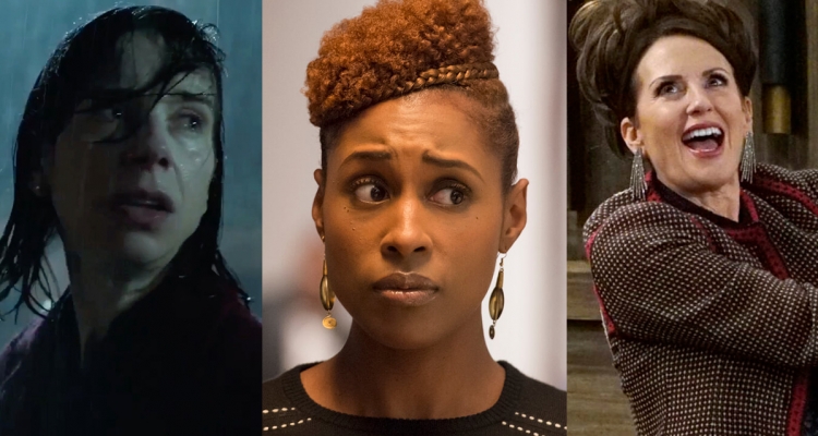 golden-globes, issa-rae, shape-of-water, will-and-grace, will-&-grace