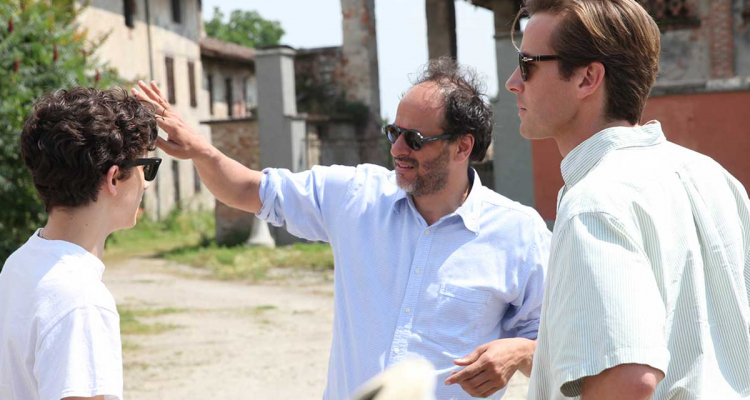 Luca-Guadagnino-directing-Chalamet-and-Hammer-in-“Call-Me-by-Your-Name”