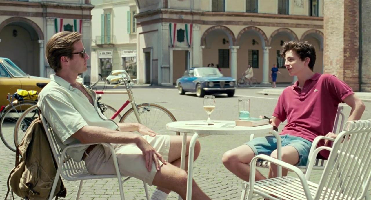 Armie Hammer and Timothee Chalamet, Call Me by Your Name