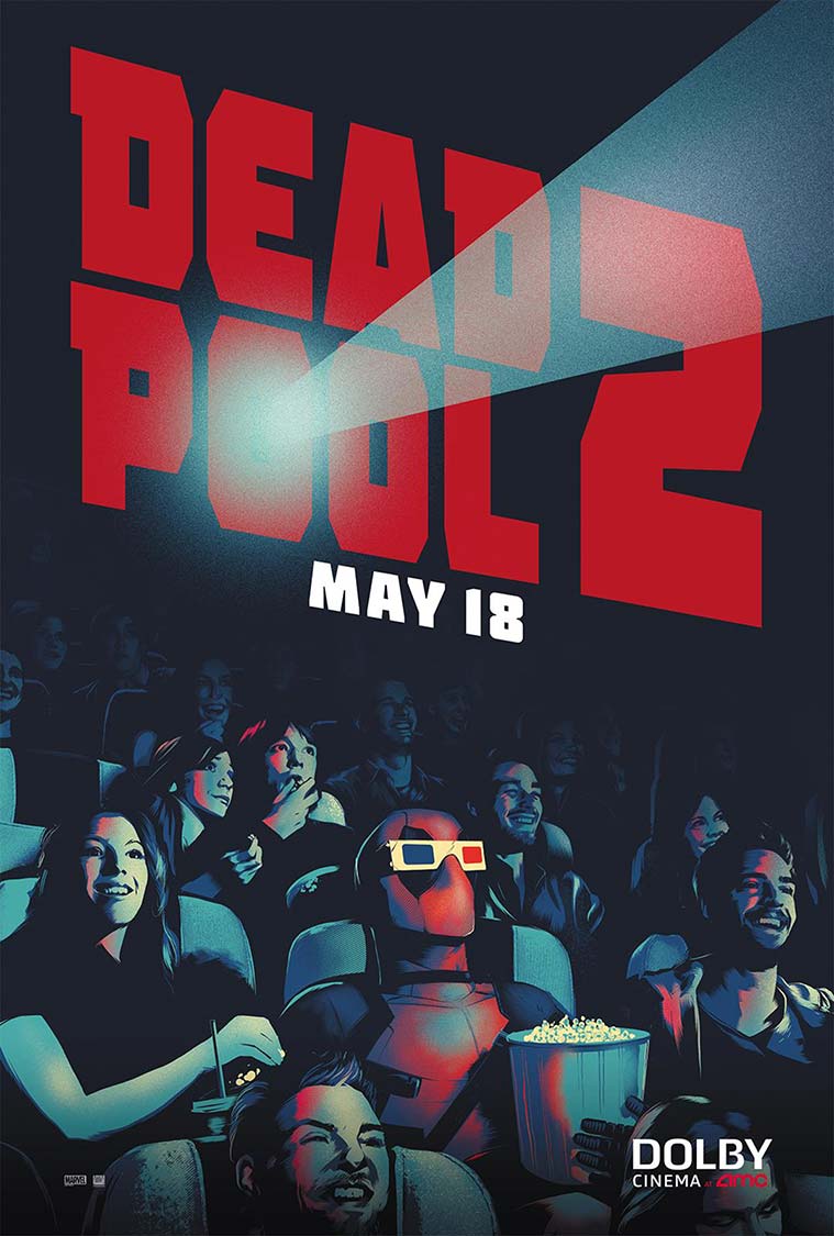 deadpool dolby poster