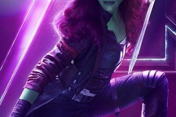Zoe Saldana Avengers Infinity War Gamora