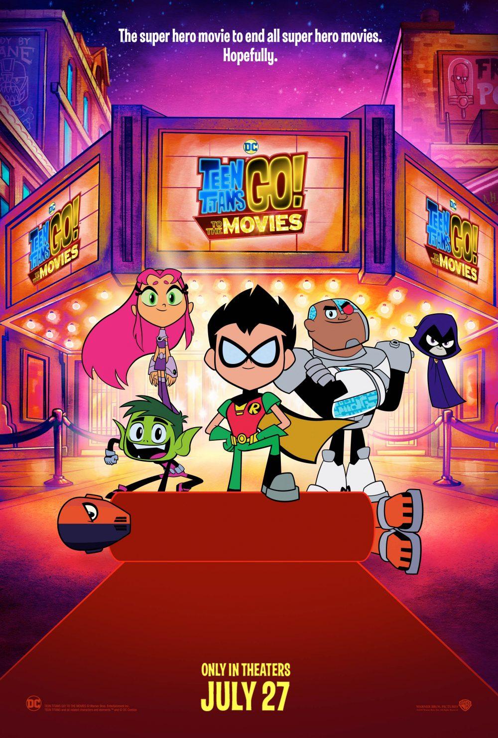 Teen Titans Go To the movies poster