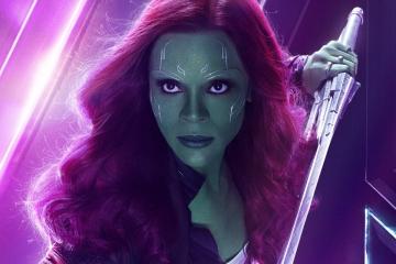 Avengers Infinity War Gamora Zoe Saldana