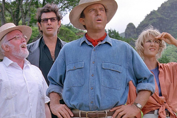 Jurassic Park Sam Neill Laura Dern Jeff Goldblum