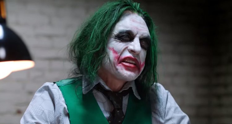 Tommy Wiseau Gives A Career-Best Performance Playing The Joker In A Scene  From 'The Dark Knight'