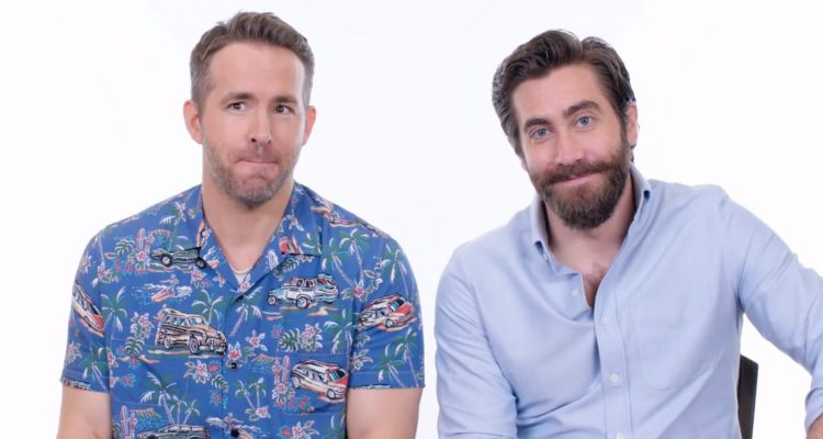 Watch Jake Gyllenhaal and Ryan Reynolds completely lose it during