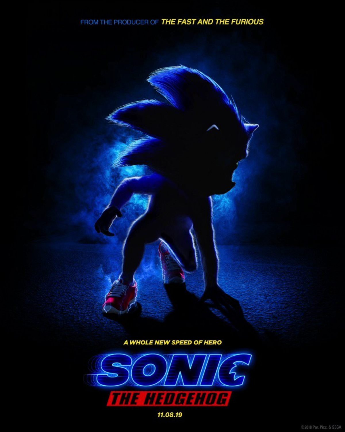 sonic the hedgehog poster