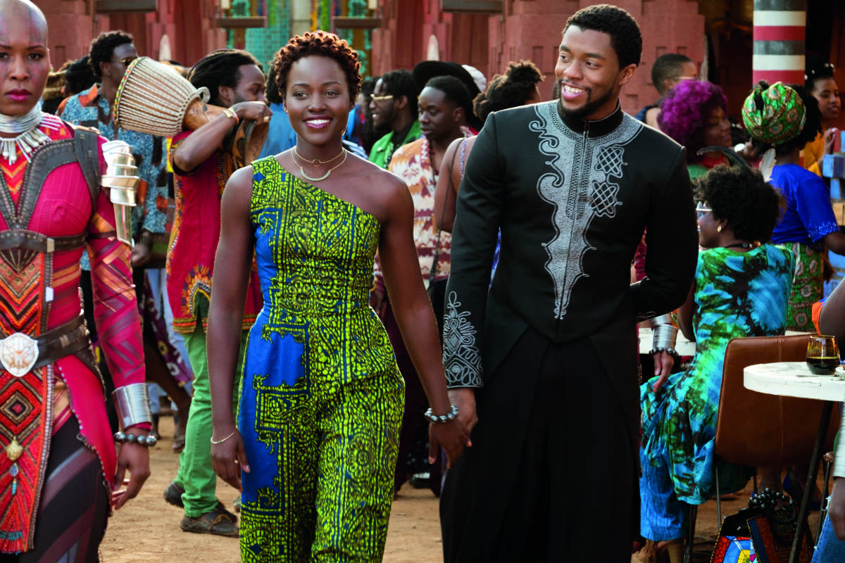 Why does Lupita Nyong'o's Nakia only wear shades of green in 'Black Panther'?  | Black panther costume, Nakia black panther, Black beauties