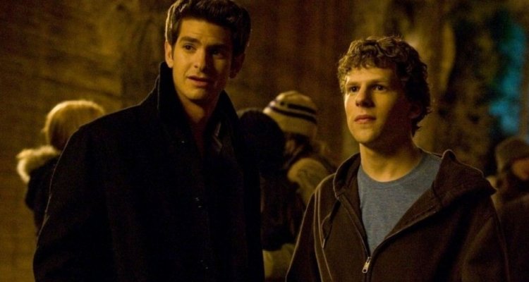 Social Network Jesse Eisenberg Andrew Garfield