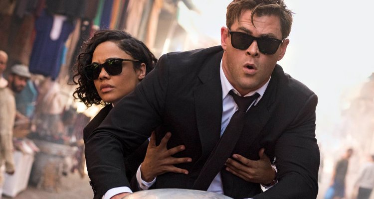 men in black international chris hemsworth tessa thompson header