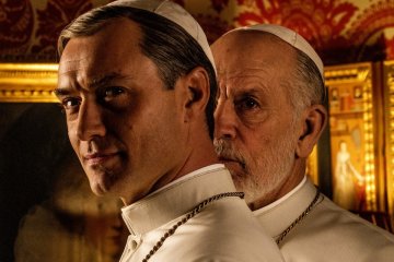 Jude Law John Malkovich The New Pope HBO