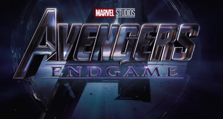 Avengers endgame title logo marvel studios