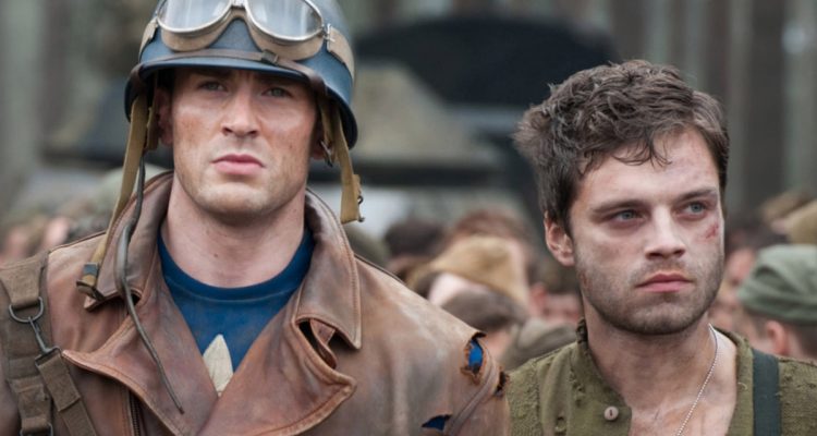 Chris Evans and Sebastian Stan, Captain America: The First Avenger
