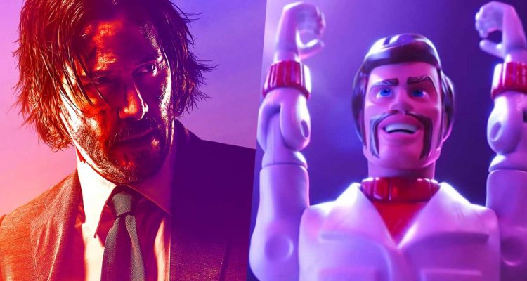 Keanu reeves character in store toy story 4