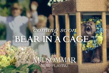 Midsommar Bear in a Cage