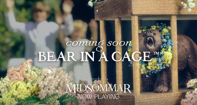 Midsommar Bear in a Cage