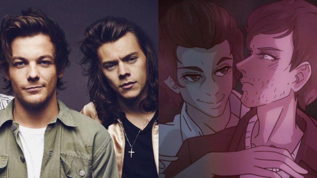 One Direction S Louis Tomlinson Didn T Approve Of His And Harry Styles Likenesses Being Used In