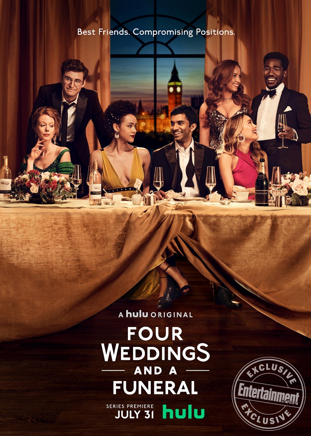 Four Weddings and a Funeral Poster